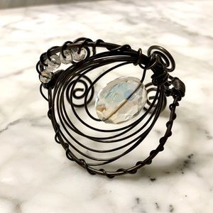 Handcrafted Bronze Wired Bracelet